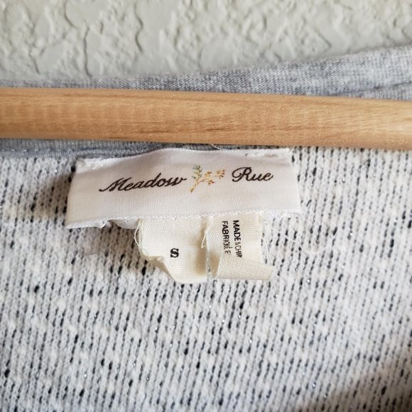 Meadow Rue Oversized Shimmer Tunic S - Picture 5 of 9